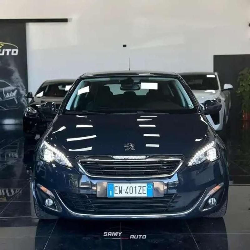 Usata Peugeot 308 Allure 116 CV (85 kW) 2014 Blu/azzurro Berlina