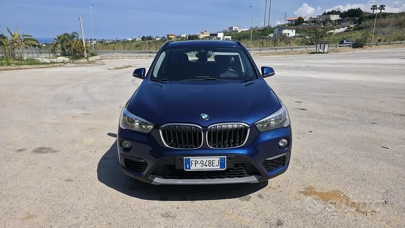 Usata BMW X1 Advantage 150 CV (110 kW) 2018 Blu/azzurro SUV