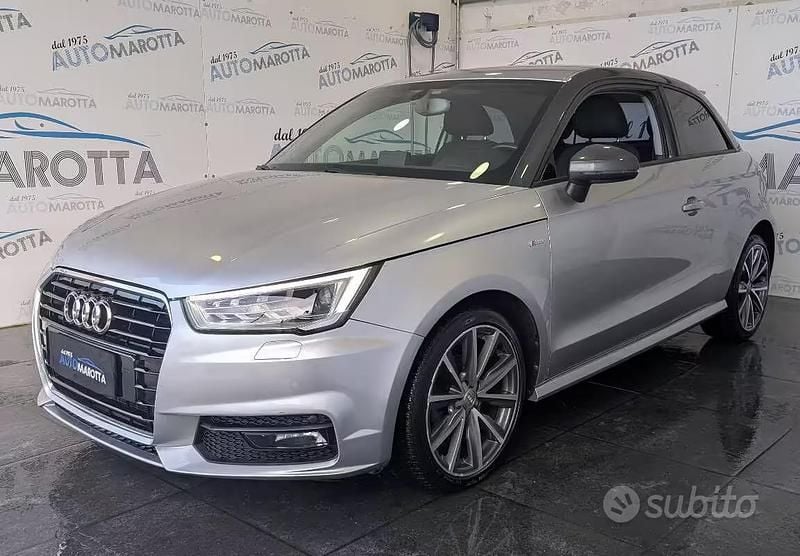 Usata Audi A1 Admired 90 CV (66 kW) 2018 Grigio daytona Berlina