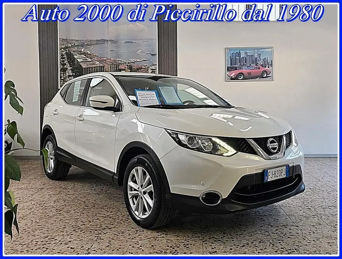 Usata Nissan Qashqai Acenta 110 CV (80 kW) 2017 Bianco SUV