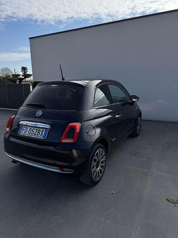 Usata Fiat 500 Lounge 105 CV (77 kW) 2016 Nero Utilitaria