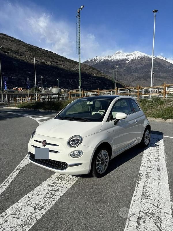 Usata Fiat 500 69 CV (50 kW) 2016 Bianco Berlina