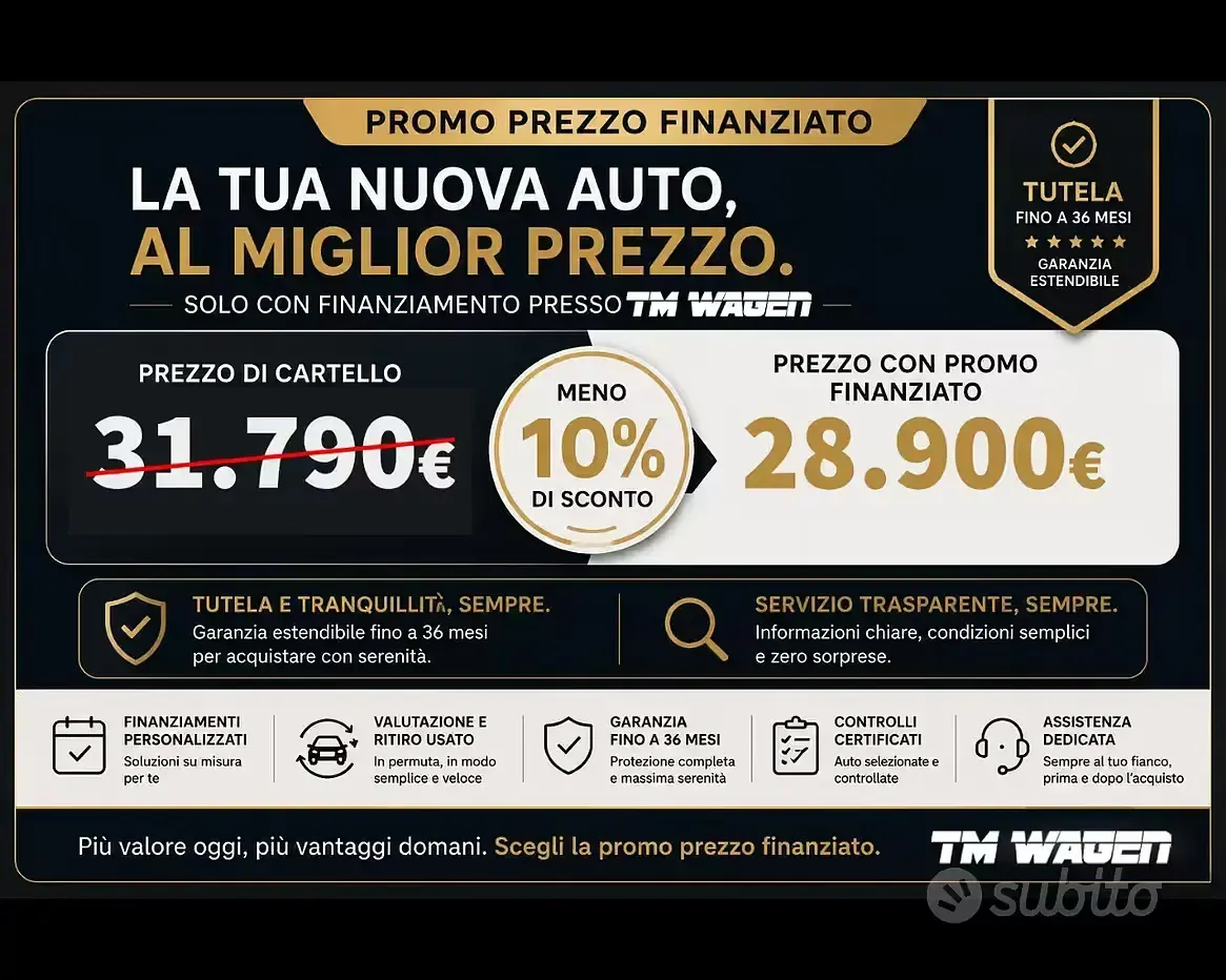 Usata Mercedes C220 Premium 200 CV (147 kW) 2023 Nero Station wagon