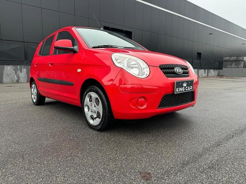 Usata Kia Picanto 63 CV (46 kW) 2010 Rosso Utilitaria