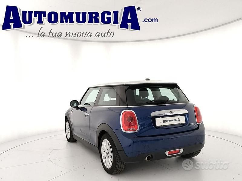 Usata Mini Cooper D 116 CV (85 kW) 2014 Blu Utilitaria