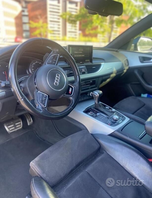 Usata Audi A6 S-Line 313 CV (230 kW) 2014 Grigio Station wagon