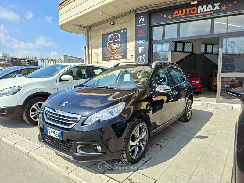 Usata Peugeot 2008 100 CV (73 kW) 2015 Nero SUV