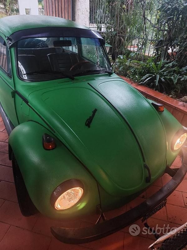 Usata VW Beetle 1970 Verde Utilitaria