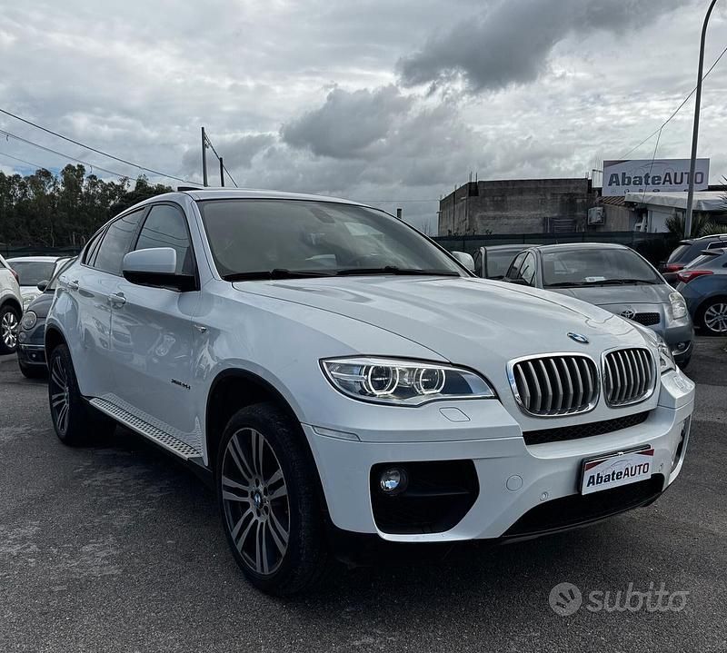 Begagnad BMW X6 M Efficient Dynamics 560 HK (411 kW) 2013 Vit SUV