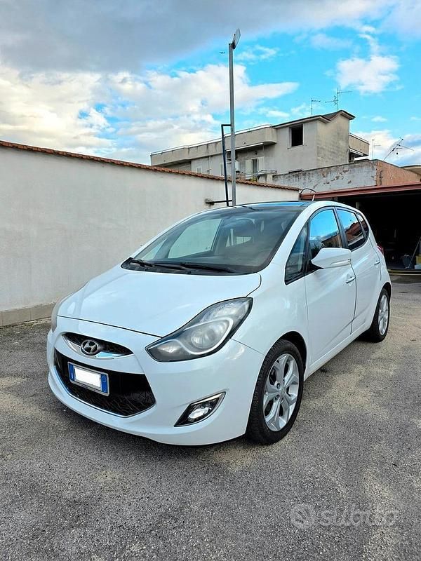 Usata Hyundai ix20 Style 90 CV (66 kW) 2011 Bianco Utilitaria