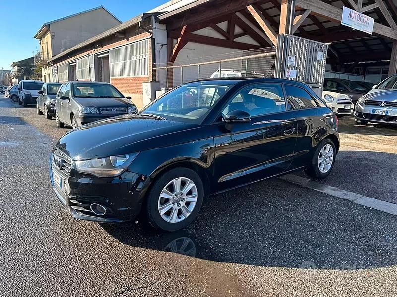 Usata Audi A1 Ambition 86 CV (63 kW) 2011 Nero Utilitaria