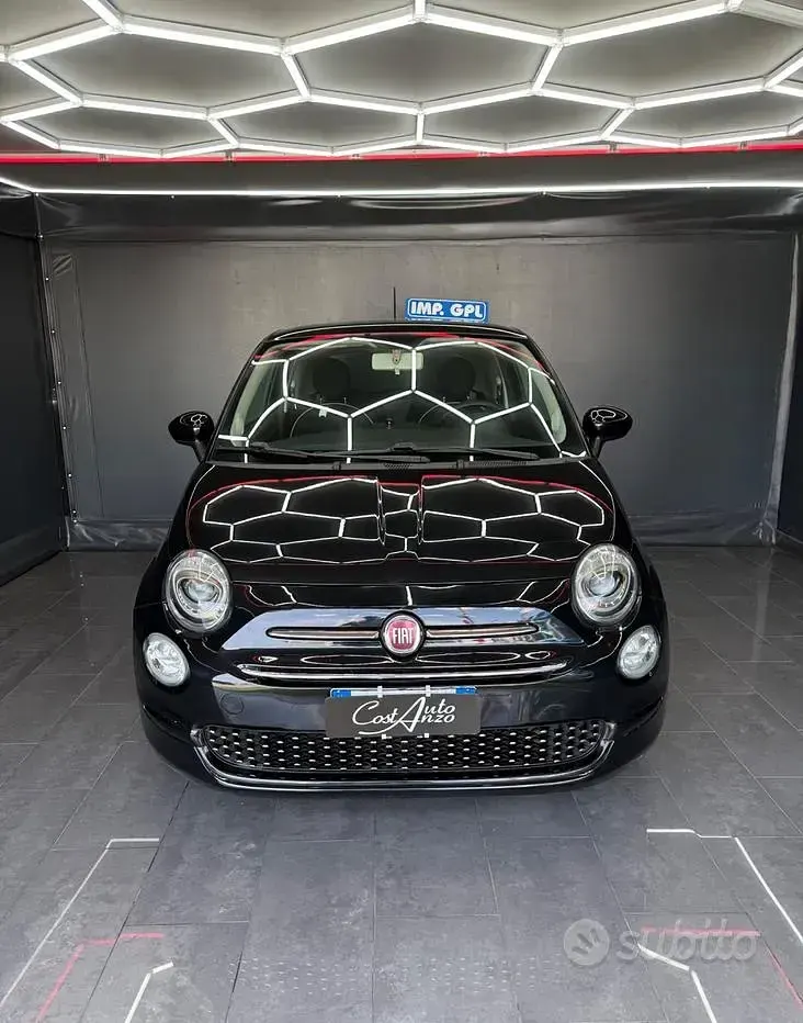 Usata Fiat 500 Lounge 69 CV (50 kW) 2018 Nero Berlina