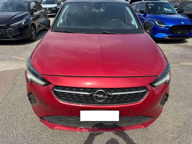 Usata Opel Corsa Elegance 75 CV (55 kW) 2020 Rosso Utilitaria