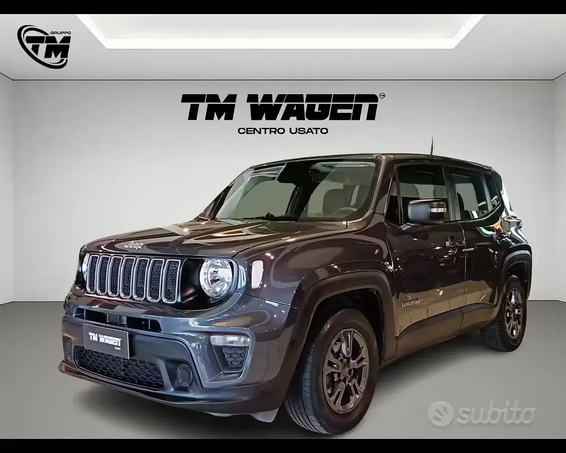 Usata Jeep Renegade Longitude 120 CV (88 kW) 2022 Grigio scuro SUV