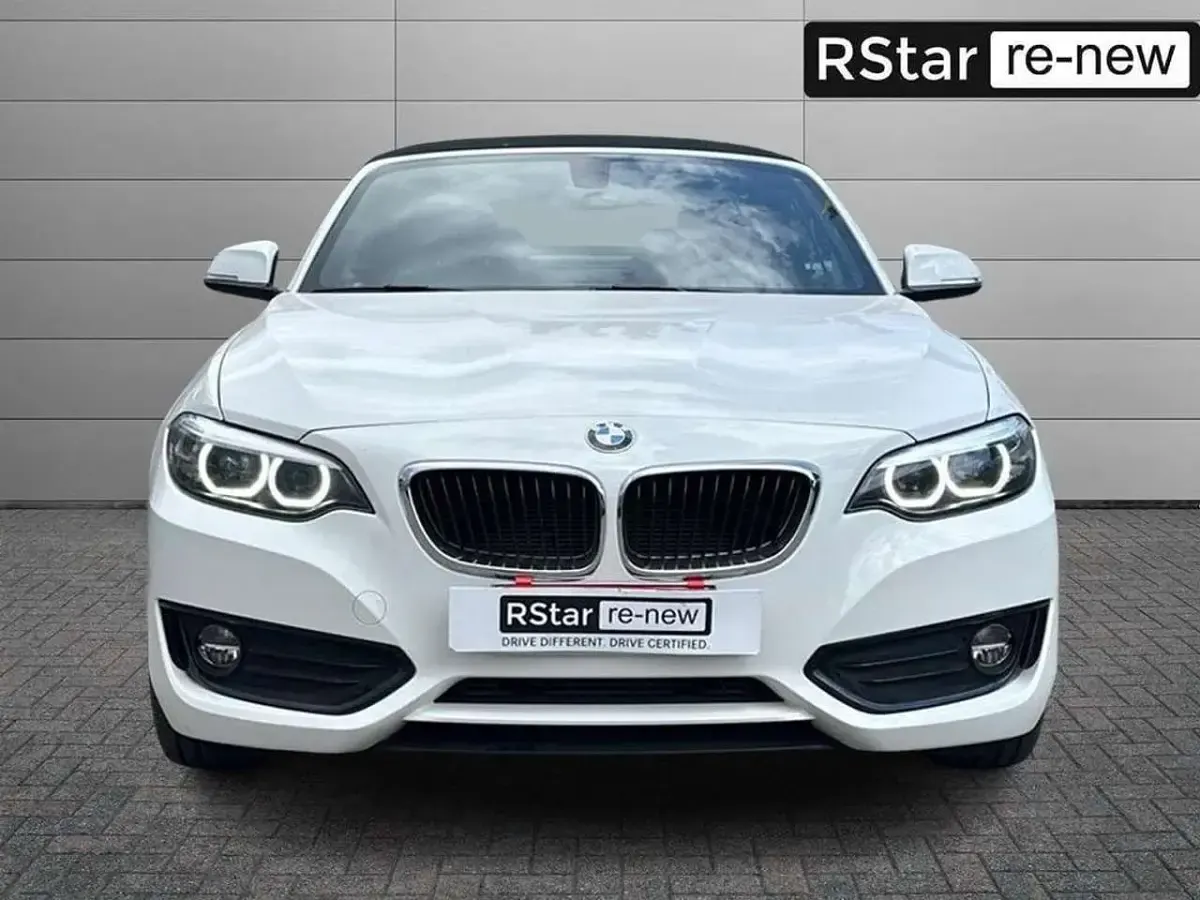 Usata BMW 218 136 CV (100 kW) 2017 Bianco Cabrio