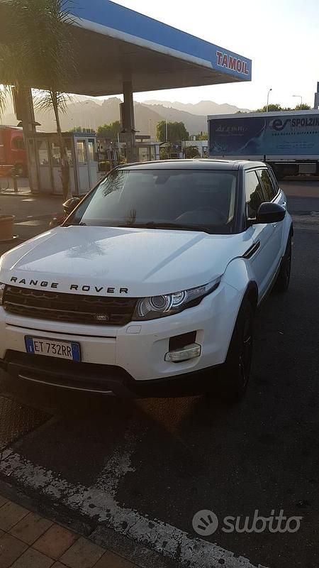 Usata Land Rover Range Rover evoque 2014 Bianco SUV