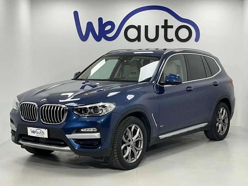 Usata BMW X3 Advantage 190 CV (139 kW) 2018 Blu/azzurro SUV