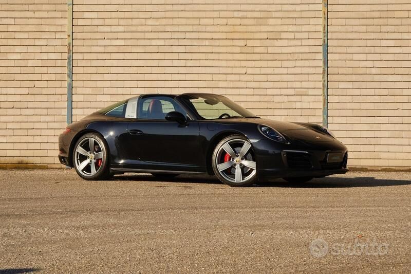 Usata Porsche 911 Targa 4S 420 CV (308 kW) 2016 Nero Cabrio