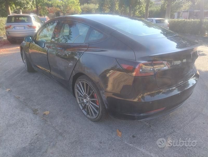 Usata Tesla Model 3 Performance 461 kW (627 CV) 2021 Nero Berlina