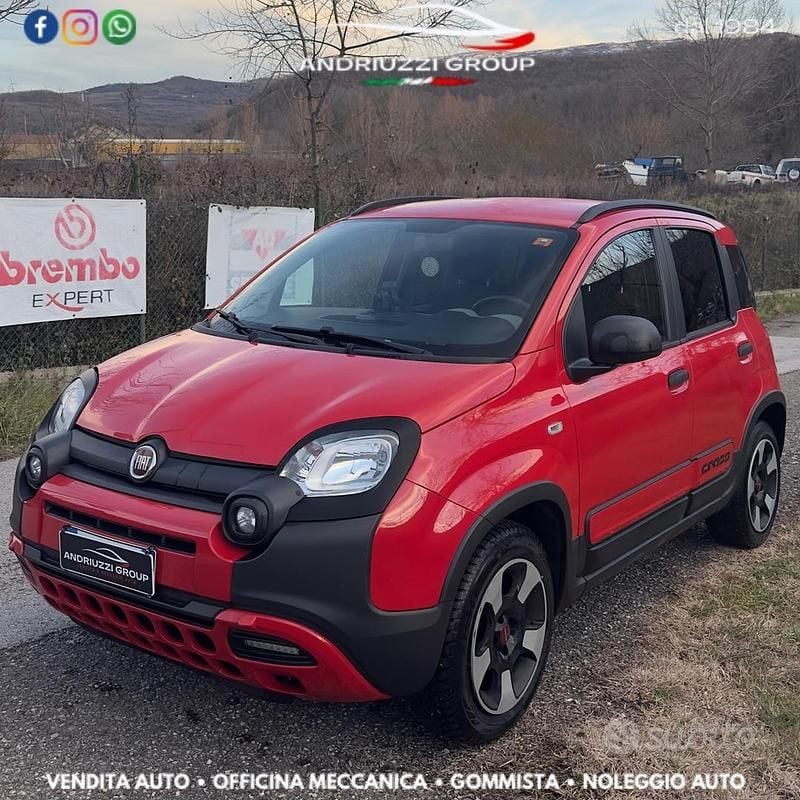 Usata Fiat Panda Cross Cross 70 CV (51 kW) 2019 Rosso Utilitaria