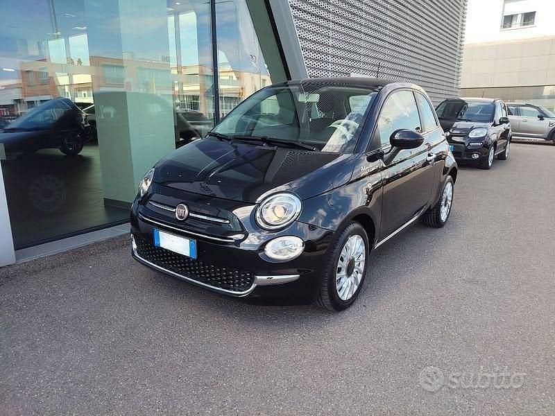 Usata Fiat 500 Dolcevita 70 CV (51 kW) 2022 Nero Berlina