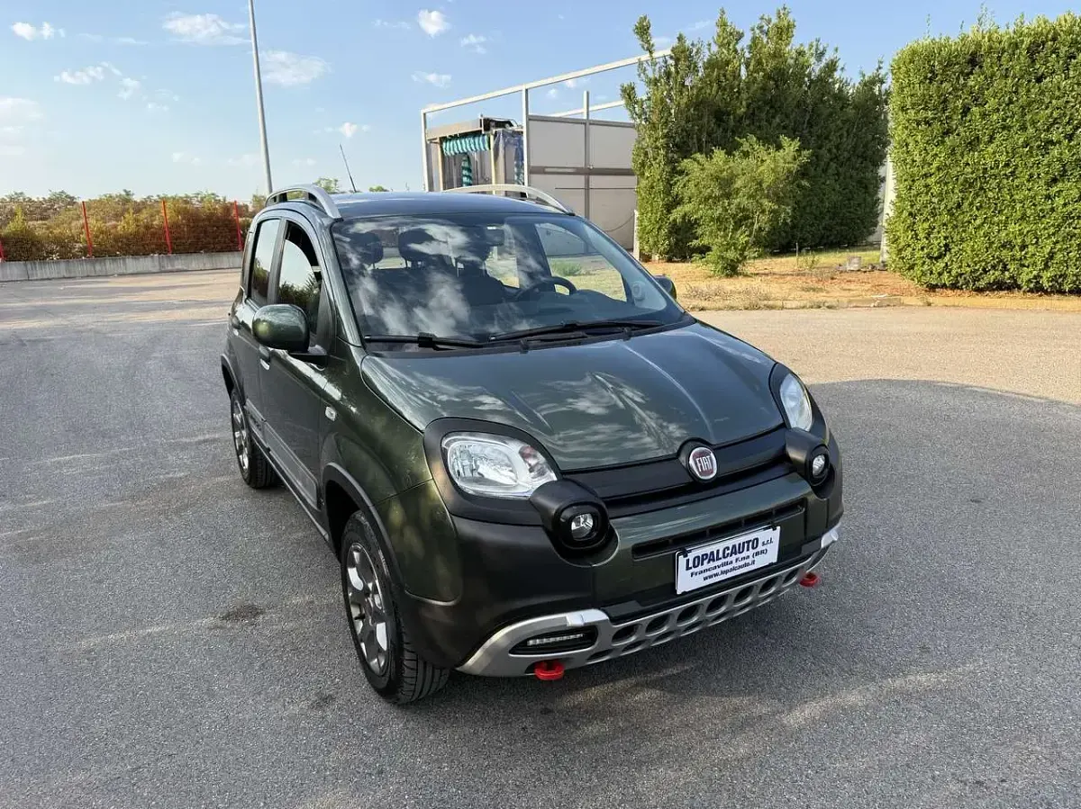 Usata Fiat Panda Cross Cross 95 CV (69 kW) 2016 Verde Utilitaria