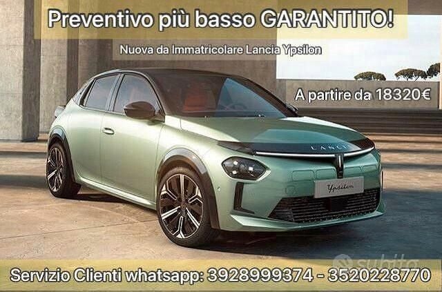 Nuova Lancia Ypsilon 100 CV (73 kW) 2025 Blu Utilitaria
