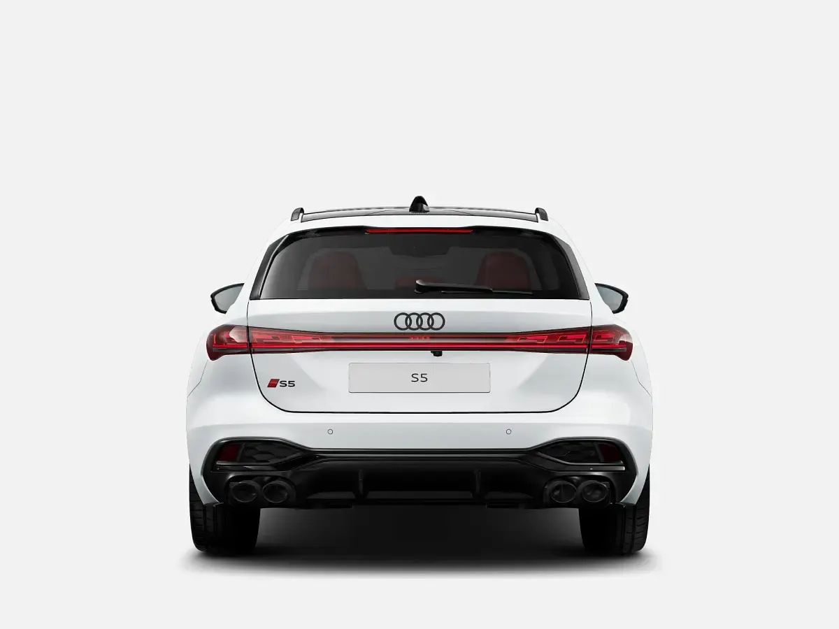 Nuova Audi S5 Sport 367 CV (269 kW) 2026 Bianco ghiaccio metallizzato Station wagon