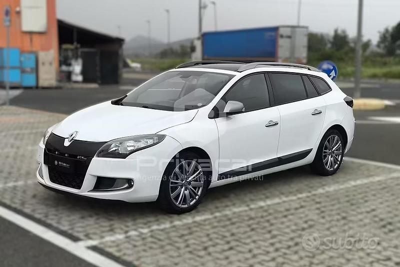 Usata Renault Mégane GT Line GT-Line 110 CV (80 kW) 2011 Bianco Station wagon