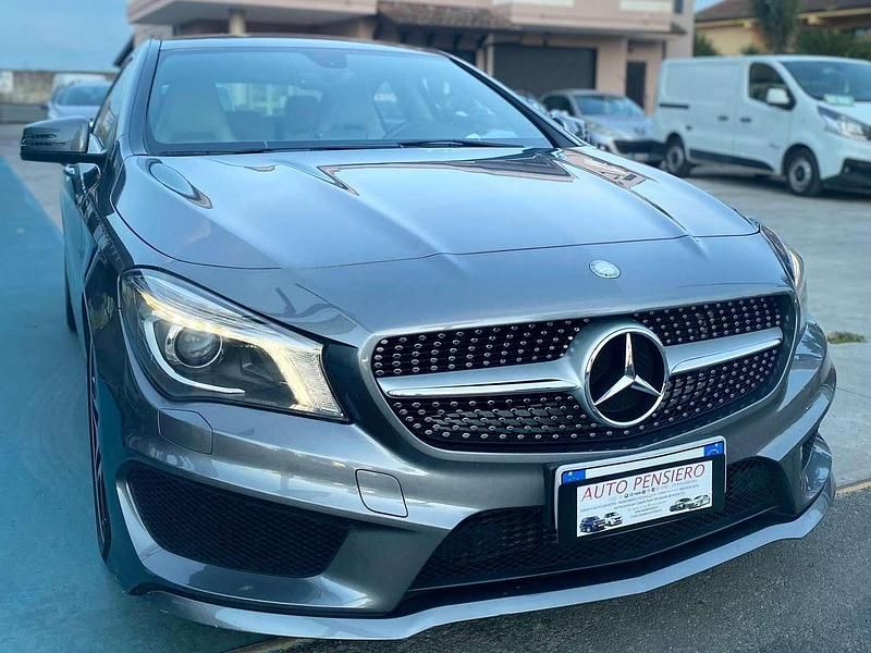 Usata Mercedes CLA200 Premium 136 CV (100 kW) 2014 Grigio Berlina