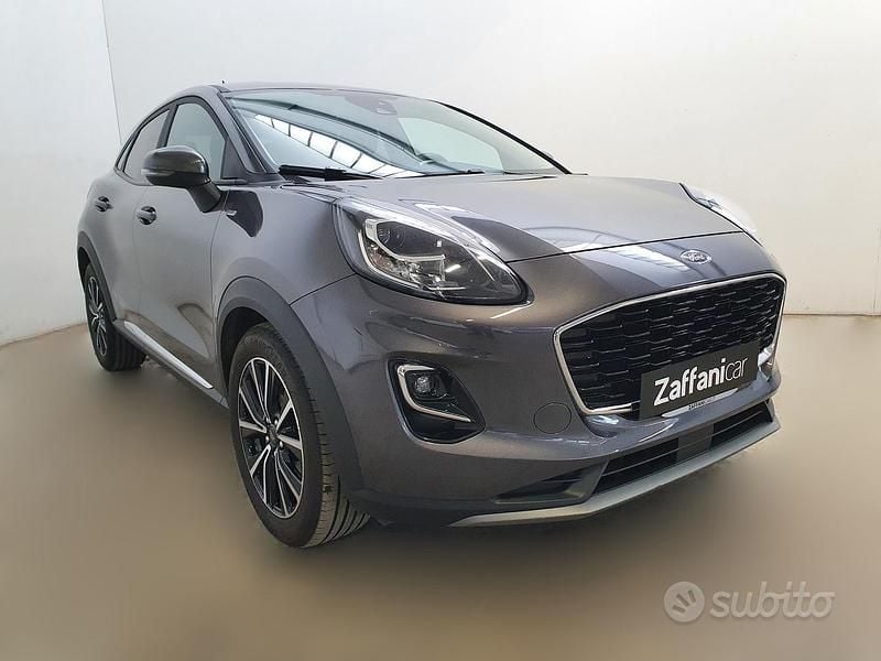 Usata Ford Puma S 125 CV (91 kW) 2021 Grigio scuro metallizzato SUV