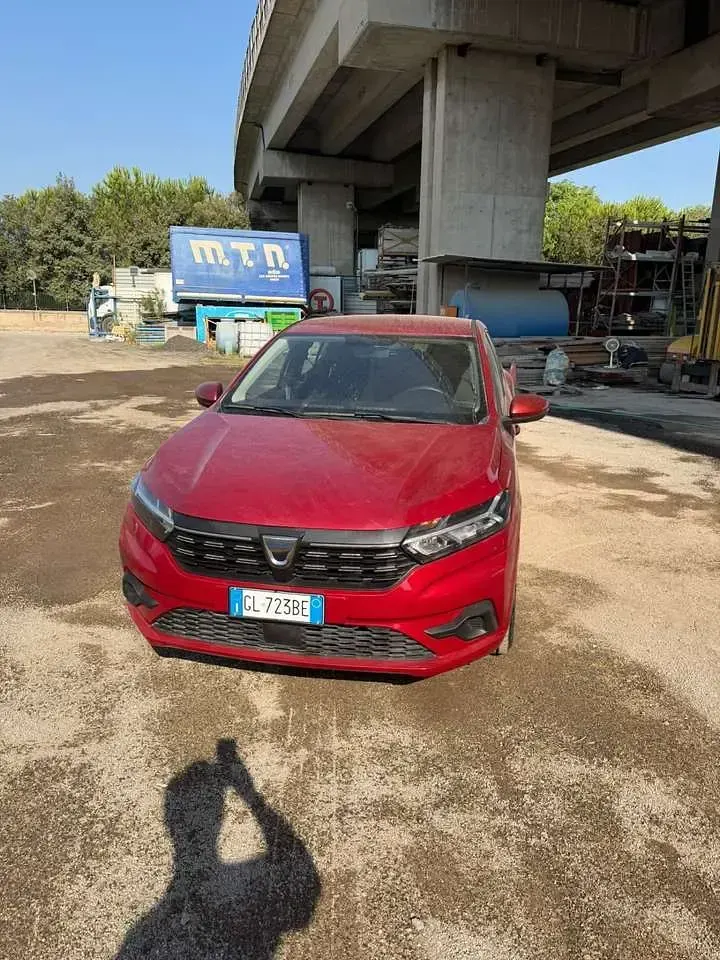 Usata Dacia Sandero 67 CV (49 kW) 2022 Rosso Berlina