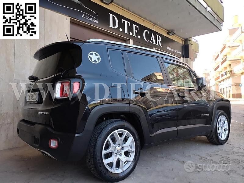 Gebraucht Jeep Renegade Limited 120 PS (88 kW) 2016 Schwarz SUV