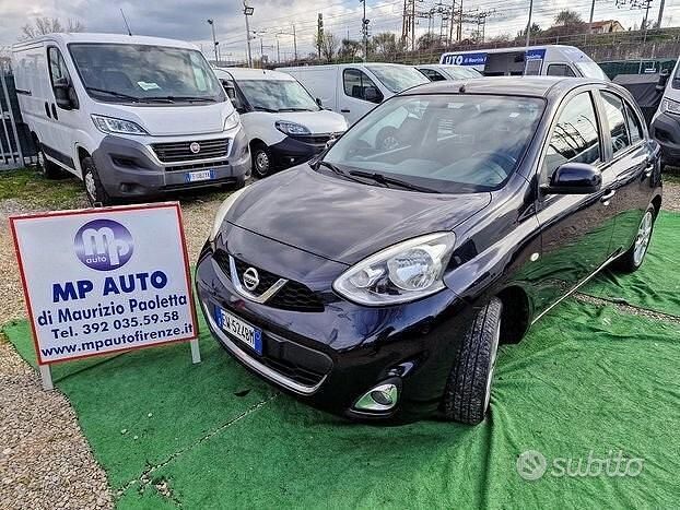 Usata Nissan Micra 78 CV (57 kW) 2014 Nero Utilitaria