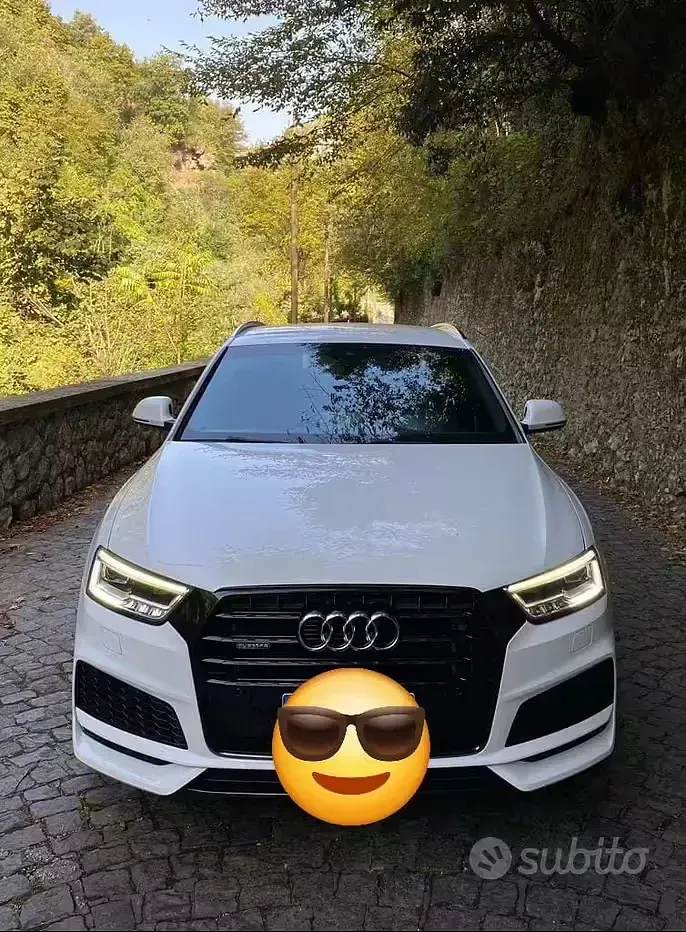 Usata Audi Q3 S-Line 184 CV (135 kW) 2017 Bianco SUV