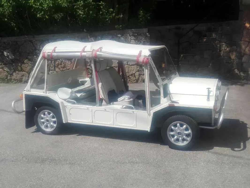 Usata Austin Mini 39 CV (28 kW) 1987 Bianco Cabrio
