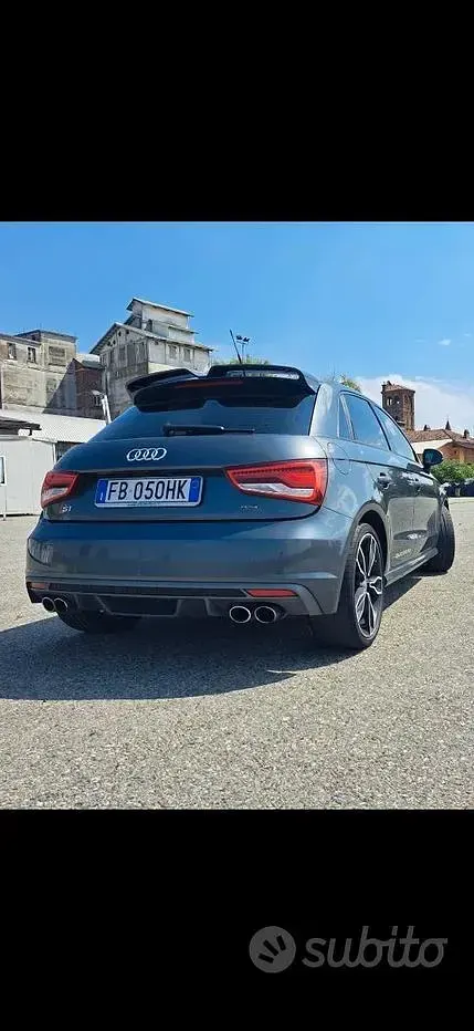 Usata Audi S1 231 CV (169 kW) 2015 Grigio Utilitaria