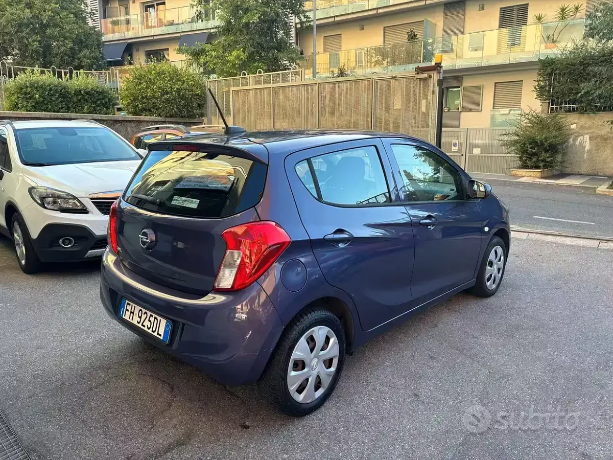 Usata Opel Karl 75 CV (55 kW) 2017 Viola Utilitaria