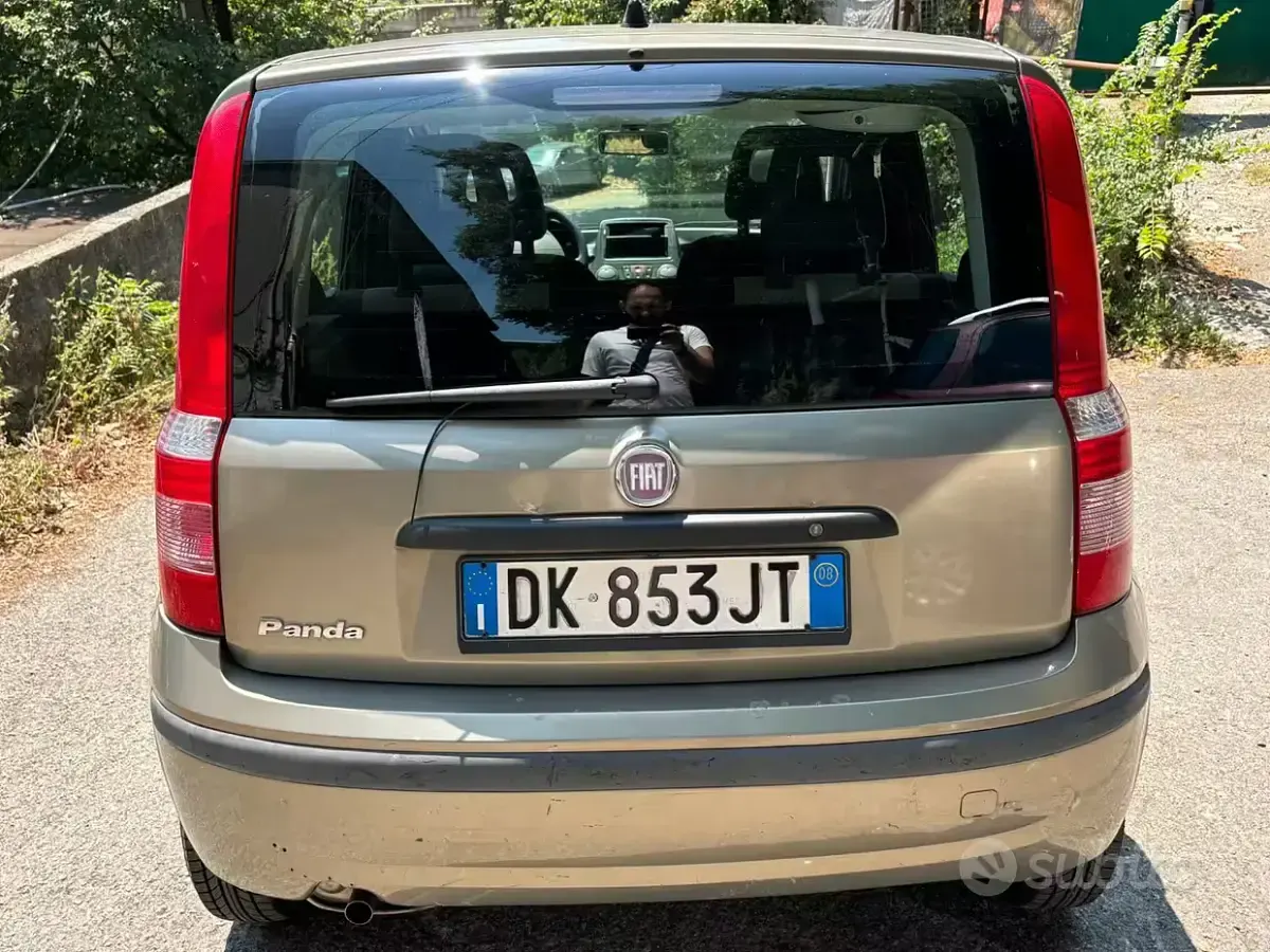 Usata Fiat Panda Dynamic 60 CV (44 kW) 2008 Grigio Utilitaria