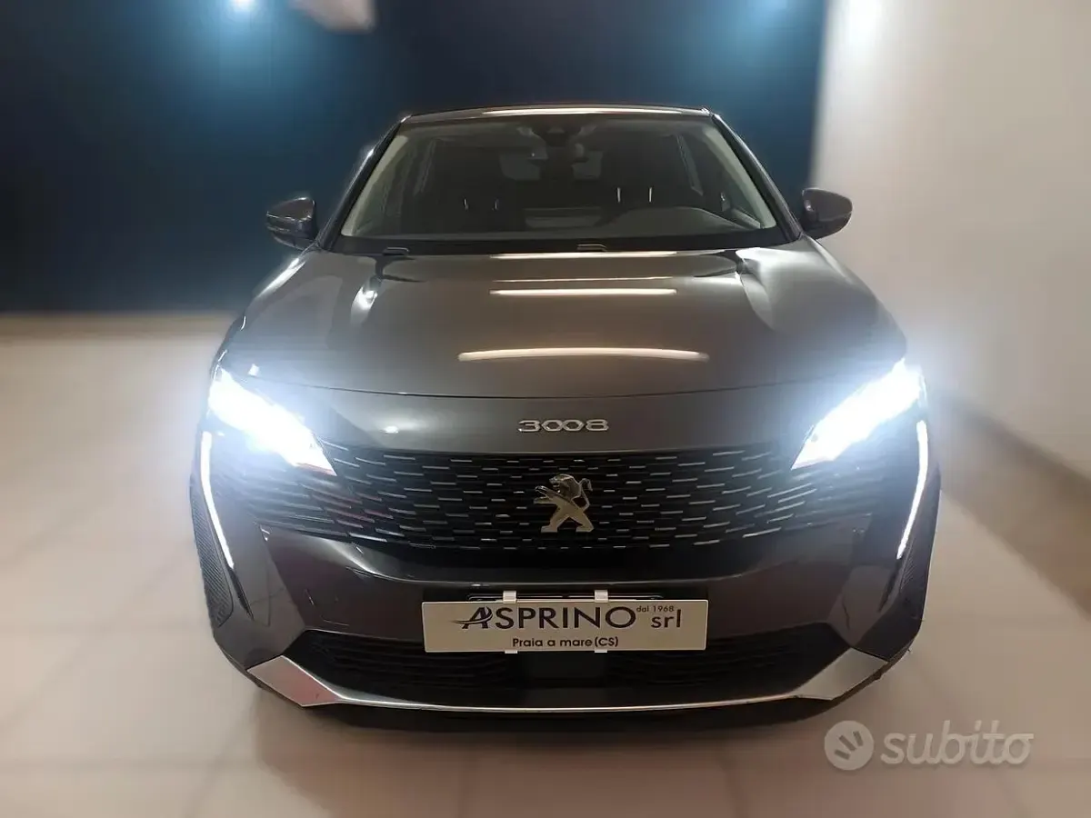 Usata Peugeot 3008 Business-Line 131 CV (96 kW) 2020 Grigio SUV