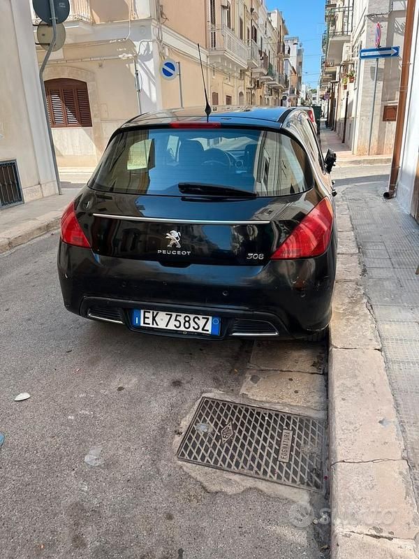 Usata Peugeot 308 2011 Nero Berlina