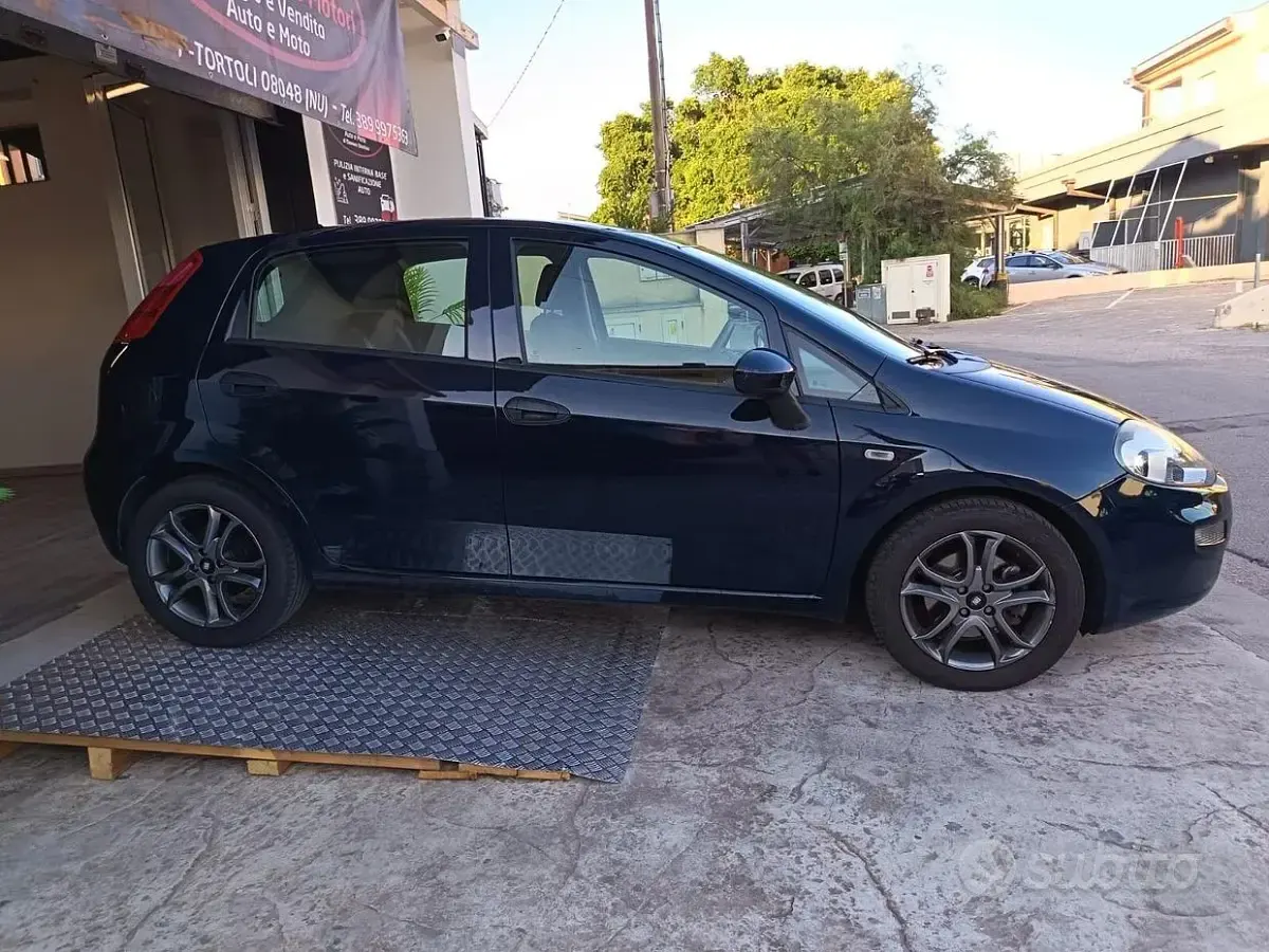 Usata Fiat Punto Street 95 CV (69 kW) 2016 Bluazzurro Utilitaria