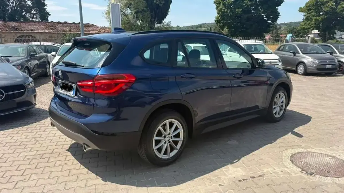 Usata BMW X1 Advantage 150 CV (110 kW) 2019 Blu SUV
