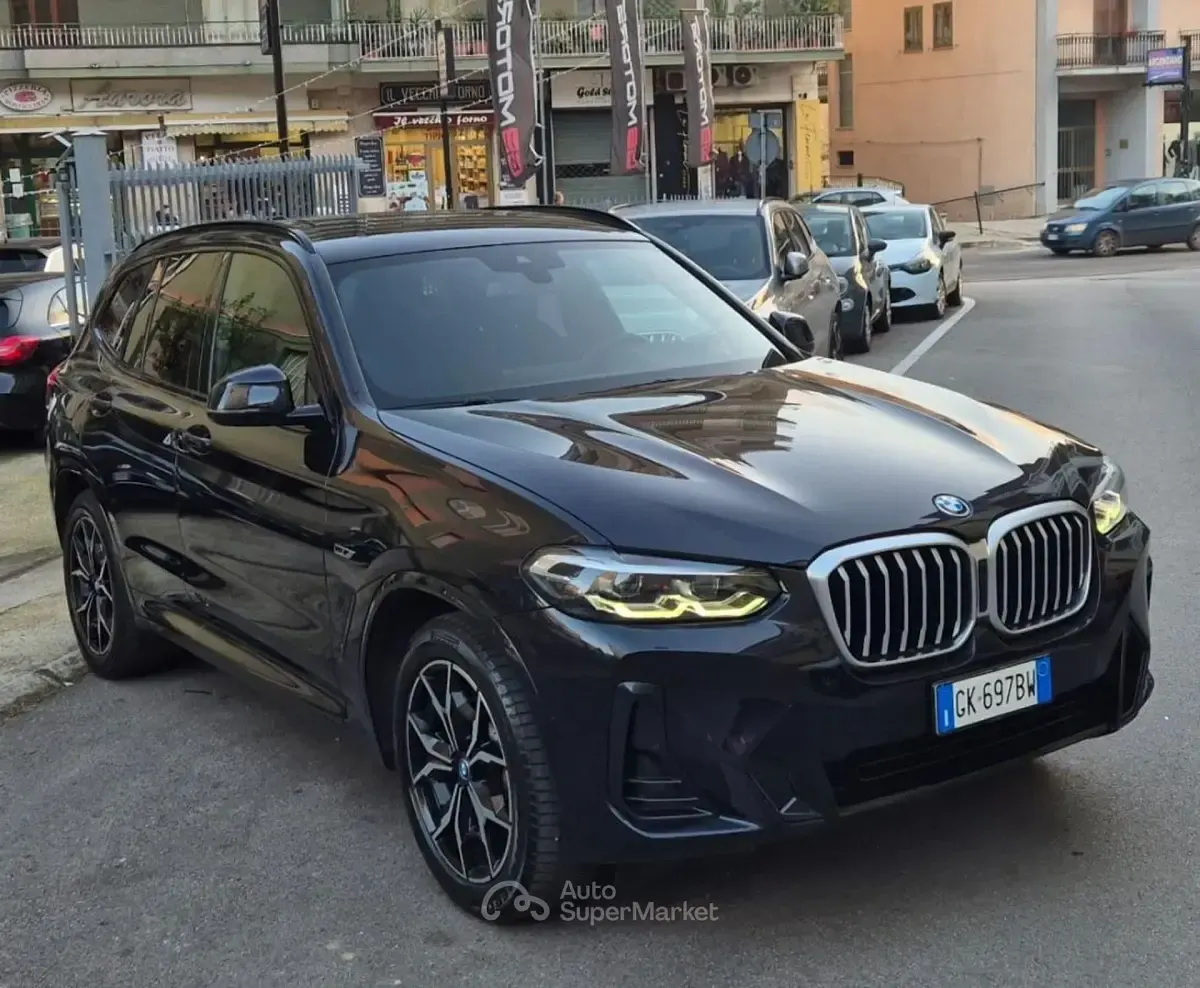 Usata BMW X3 M Sport 254 CV (186 kW) 2022 Nero SUV