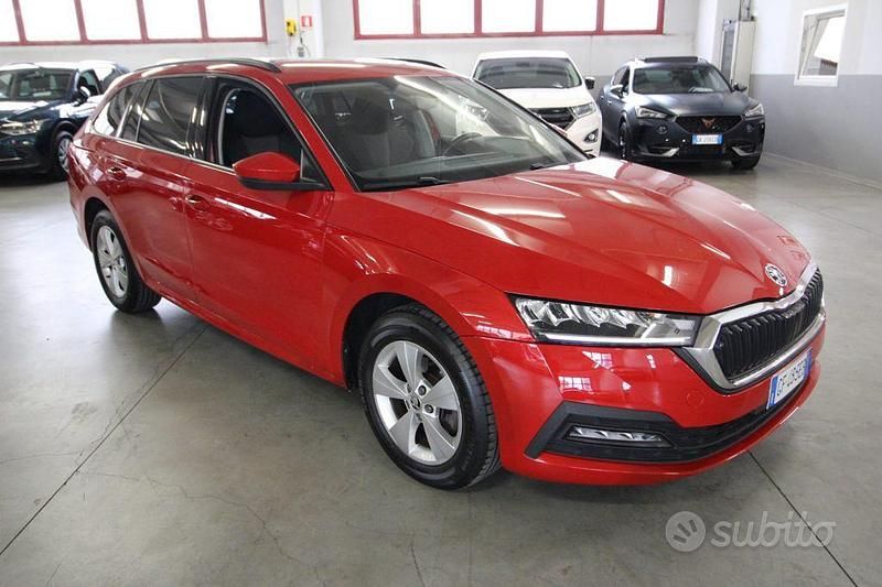 Usata Skoda Octavia Ambition 150 CV (110 kW) 2021 Rosso Station wagon