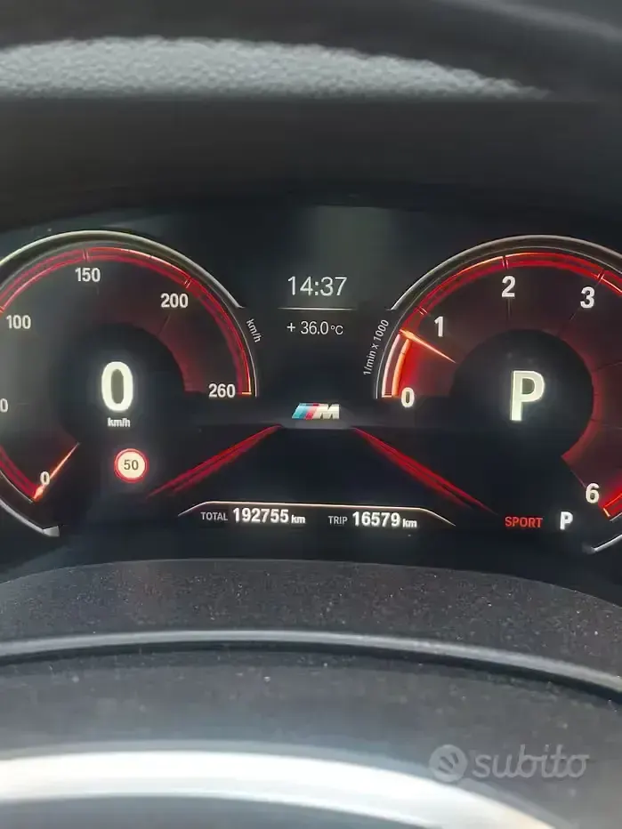 Usata BMW 530 M Sport 265 CV (194 kW) 2018 Bluazzurro Station wagon