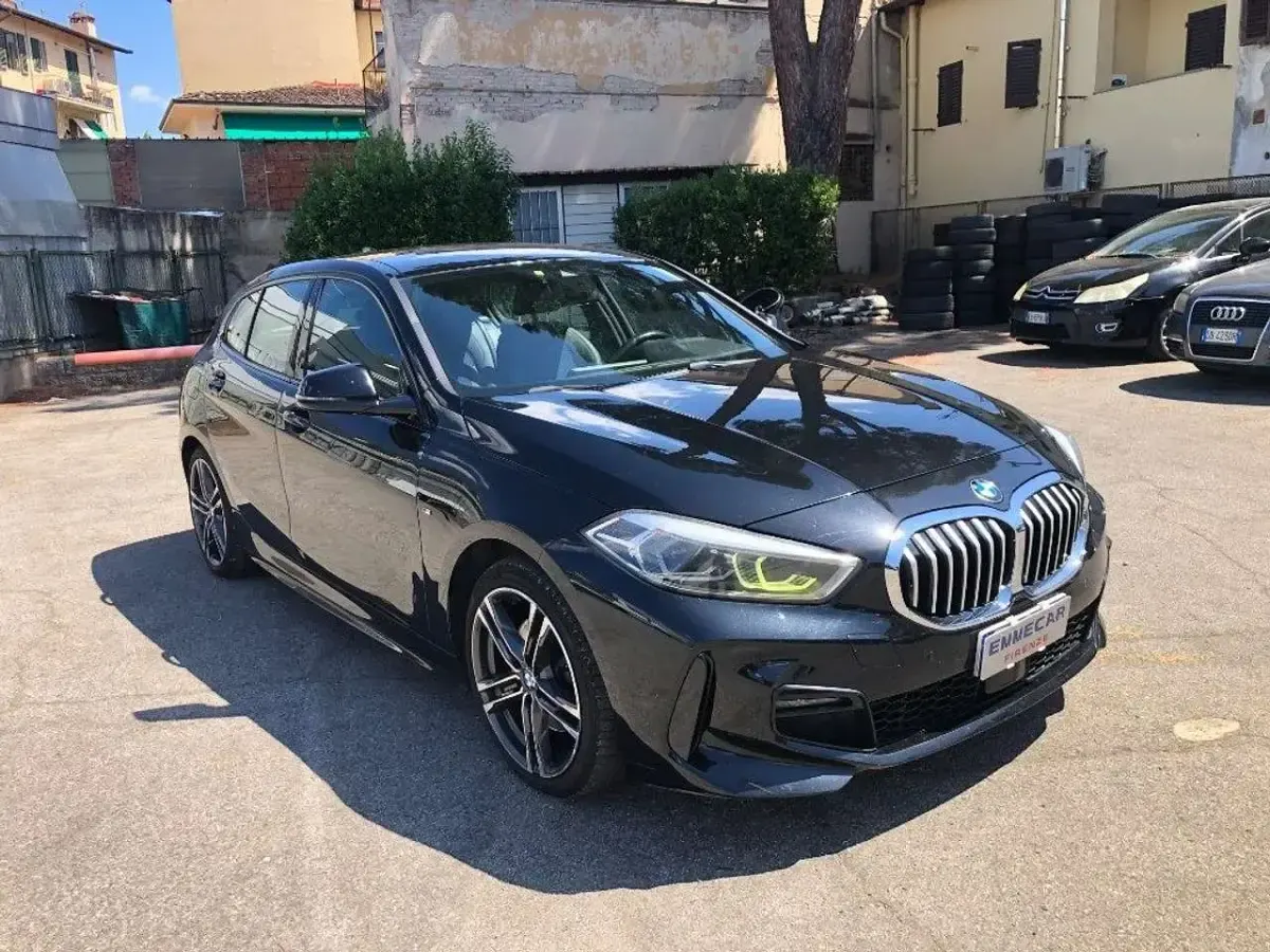 Usata BMW 118 Advantage 150 CV (110 kW) 2019 Nero Berlina