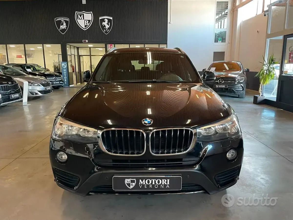 Usata BMW X3 150 CV (110 kW) 2015 Nero SUV