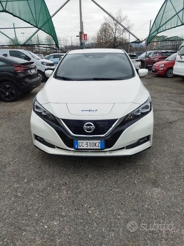 Bianco Usata 2020 Nissan Leaf Due volumi | 16.400 € (Buon prezzo) - Immagine 1/4