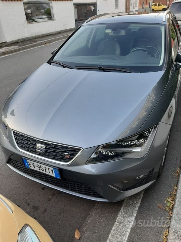 Grigio Usata 2014 Seat Leon ST FR Station wagon | 10.400 € (Buon prezzo) - Immagine 1/4